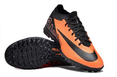 Nike Air Zoom Mercurial Vapor 15 Elite TF Low-Tops Football Shoes - Orange/Black