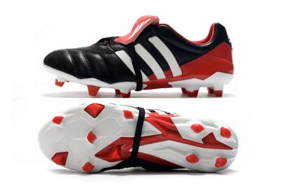 Adidas Predator Mania FG Low-Tops Football Boots - Black/White/Red