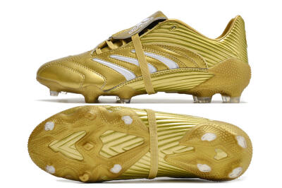 Adidas Predator Absolute 20 FG Low-Tops Football Boots - Gold/White