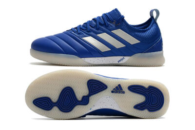 Adidas Copa Tango 20.1 IC Low-Tops Football Shoes - Blue/White