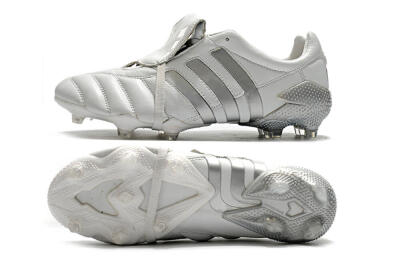 Adidas Predator 20+ Mutator Mania Tormentor FG Low-Tops Football Boots - White/Silver