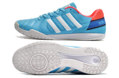 Adidas Top Sala IC Low-Tops Football Shoes - Jade/Red/Blue