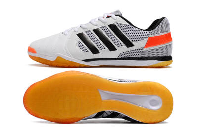 Adidas Top Sala IC Low-Tops Football Shoes - White/Black/Red