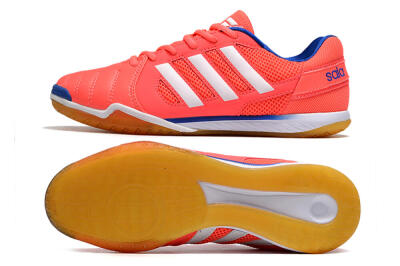 Adidas Top Sala IC Low-Tops Football Shoes - Pink/White/Blue