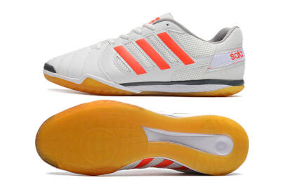 Adidas Top Sala IC Low-Tops Football Shoes - White/Red/Black