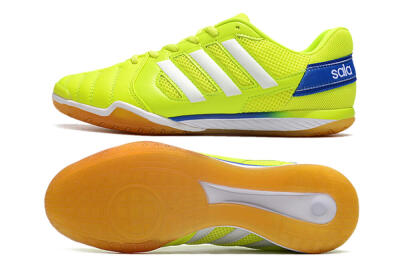 Adidas Top Sala IC Low-Tops Football Shoes - Yellow/White/Blue