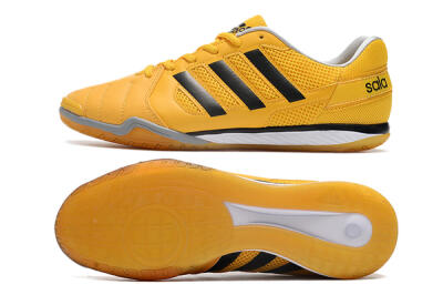Adidas Top Sala IC Low-Tops Football Shoes - Yellow/Black/White