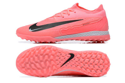 Nike Phantom GX Elite TF Low-Tops Football Shoes - Pink/Black/White