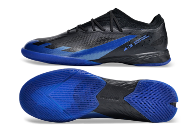 Adidas X Crazyfast.1 IC Low-Tops Football Shoes - Blue/Black
