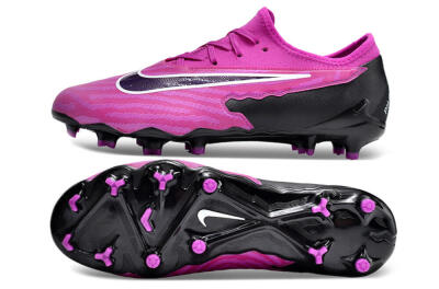 Nike Phantom GX Academy FG Low-Tops Football Boots - Pink/Purple/Black