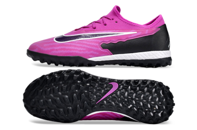 Nike React Phantom GX Pro TF Low-Tops Football Shoes - Pink/Purple/Black