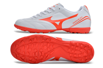 Mizuno Monarcida Neo Ckassic TF Low-Tops Football Shoes - White/Red
