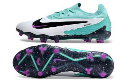 Nike Phantom GX Elite Peak Ready FG Low-Tops Football Boots - Turquoise/Black/Fuchsia Dream/White