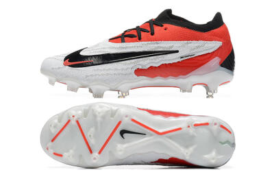 Nike Phantom GX Elite FG Low-Tops Football Boots - White/Red/Black