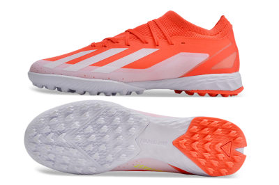 Adidas X Crazyfast.1 TF Low-Tops Football Shoes - Red/White