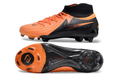 Nike Phantom Luna Elite NU FG High-Tops Football Boots - Orange/Black