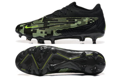 Nike Phantom GX Elite FG Low-Tops Football Boots - Black/Camo/Yellow