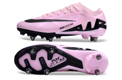 Nike Air Zoom Mercurial Vapor 15 Elite Pro SG Low-Tops Football Boots - Pink/Black