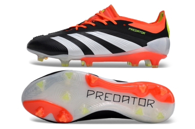 Adidas Predator Accuracy.1 FG Low-Tops Football Boots - Black/White/Red
