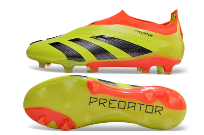 Adidas Predator Accuracy+ FG Low-Tops Football Boots - Yellow/Black/Red