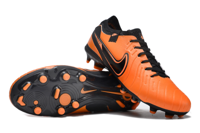 Nike Tiempo Legend 10 Elite FG Low-Tops Football Boots - Orange/Black