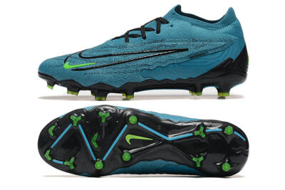 Nike Phantom GX Elite FG Low-Tops Football Boots - Blue/Black/Yellow