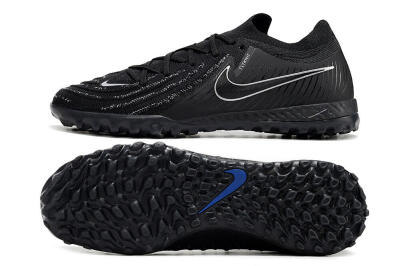 Nike Phantom GX 2 Elite TF Low-Tops Football Shoes - Black/White/Blue