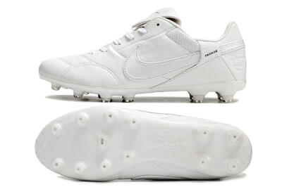 Nike Premier 3 FG Low-Tops Football Boots - White/Black