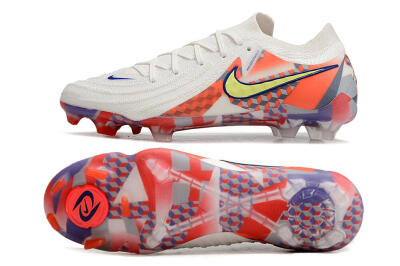 Nike Phantom Luna 2 Elite Olympics 2024 FG Low-Tops Football Boots - White/Multicolor