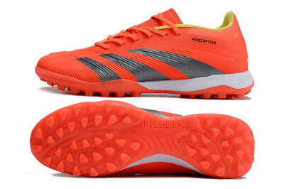 Adidas Predator Elite TF Low-Tops Football Shoes - Red/Black/White