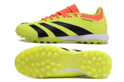 Adidas Predator 24 Elite TF Low-Tops Football Shoes - Yellow/Black/Red