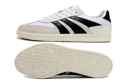 Adidas Predator 24 League IC Low-Tops Football Shoes - Grey/White/Black