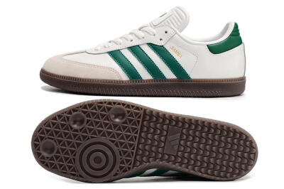 Adidas Samba Messi Indoor TF Low-Tops Football Shoes - Grey/White/Green