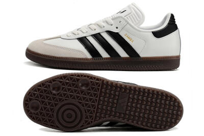 Adidas Samba Messi Indoor TF Low-Tops Football Shoes - Grey/White/Black