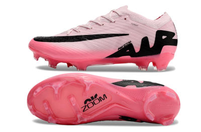 Nike Air Zoom Mercurial Vapor 15 Elite FG Low-Tops Football Boots - Pink/Black