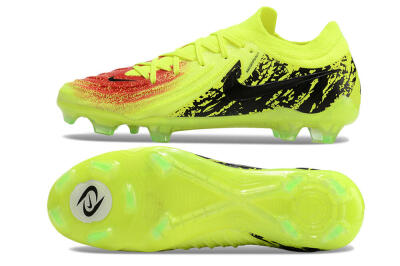 Nike Phantom Luna Elite NU FG Low-Tops Football Boots - Yellow/Red/Black