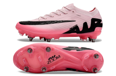 Nike Air Zoom Mercurial Vapor 15 Elite SG Low-Tops Football Boots - Pink/Black