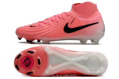 Nike Phantom Luna Elite FG High-Tops Football Boots - Pink/Black