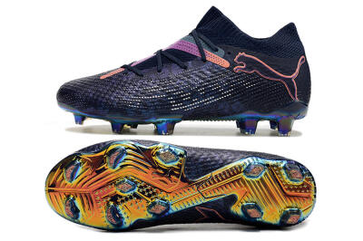 Puma Future Ultimate FG Low-Tops Football Boots - Blue/Purple/Pink