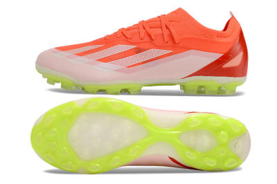 Adidas X Crazyfast.1 FG Low-Tops Football Boots - Red/White/Yellow