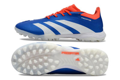 Adidas Predator 24 Elite TF Low-Tops Football Shoes - Blue/Red/White