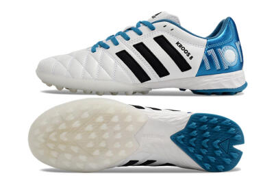 Adidas AdiPure 11Pro X PD25 Trx TF Low-Tops Football Shoes - White/Black/Blue