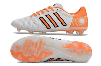 Adidas AdiPure 11Pro X PD25 Trx FG Low-Tops Football Boots - White/Orange/Black