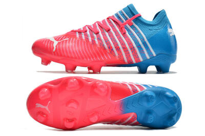 Puma Future Z 1.3 Instinct FG Low-Tops Football Boots - Pink/Blue
