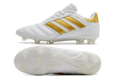 Adidas Copa Mundial.1 FG Low-Tops Football Boots - White/Gold