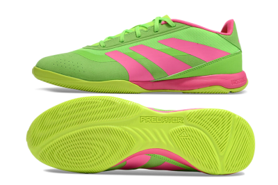 Adidas Predator 24 Elite IC Low-Tops Football Shoes - Yellow/Pink