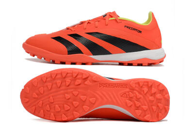 Adidas Predator 24 Elite TF Low-Tops Football Shoes - Red/Black/White