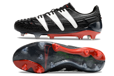 Adidas Predator Accelerator 94 FG Low-Tops Football Boots - Black/White/Red