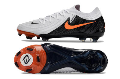 Nike Phantom Luna Elite NU FG Low-Tops Football Boots - White/Black/Red