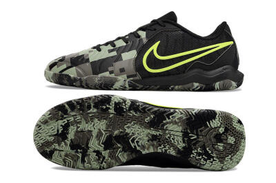 Nike Tiempo Legend 10 Academy IC Low-Tops Football Shoes - Camo/Black/Yellow